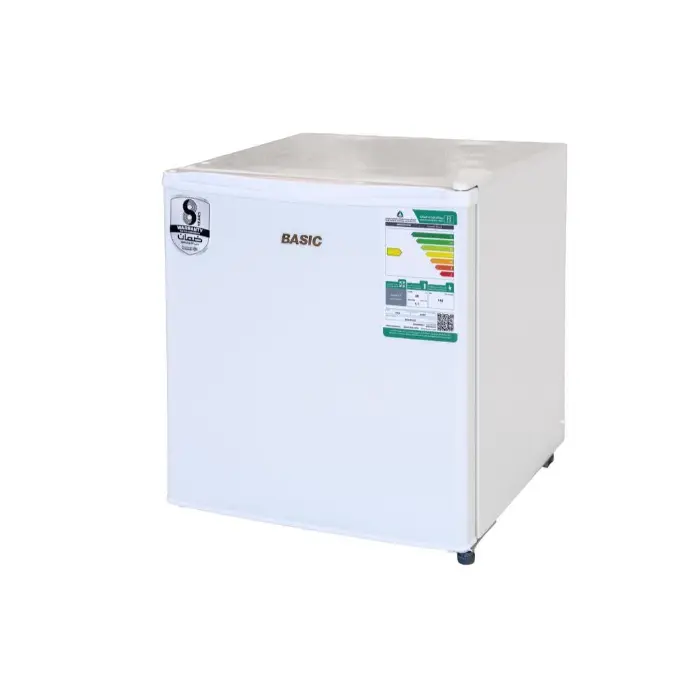 ثلاجة 2 قدم بيسك باب واحد - أبيض BRS-50LKS W ثلاجة 2 قدم