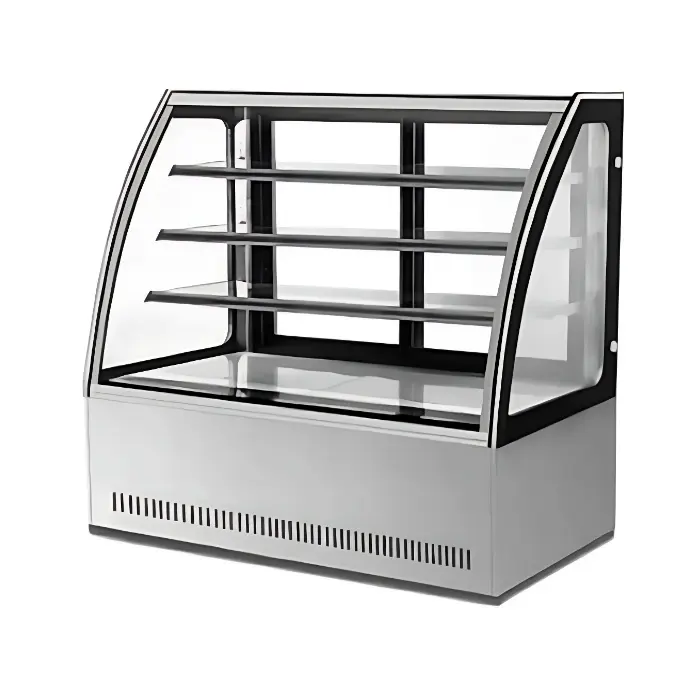 ثلاجه بانكول عرض حلويات 1.8 متر ــ فضي GN-1800C3(ss) ثلاجه بانكول